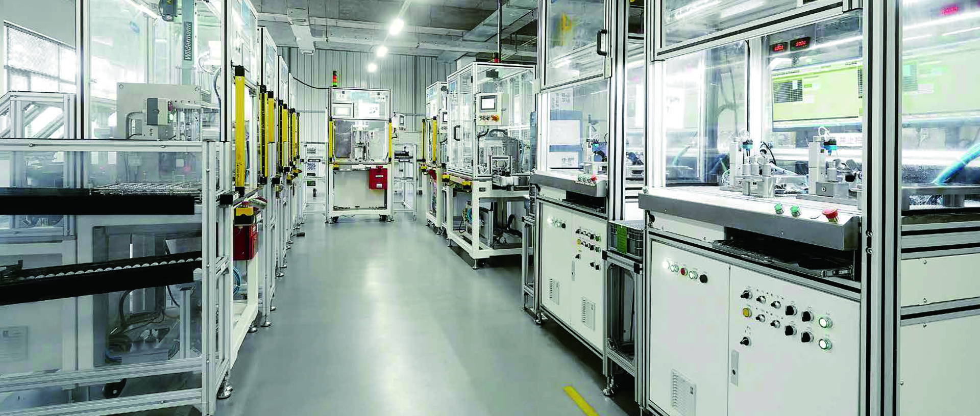 Proportional valve assembly line