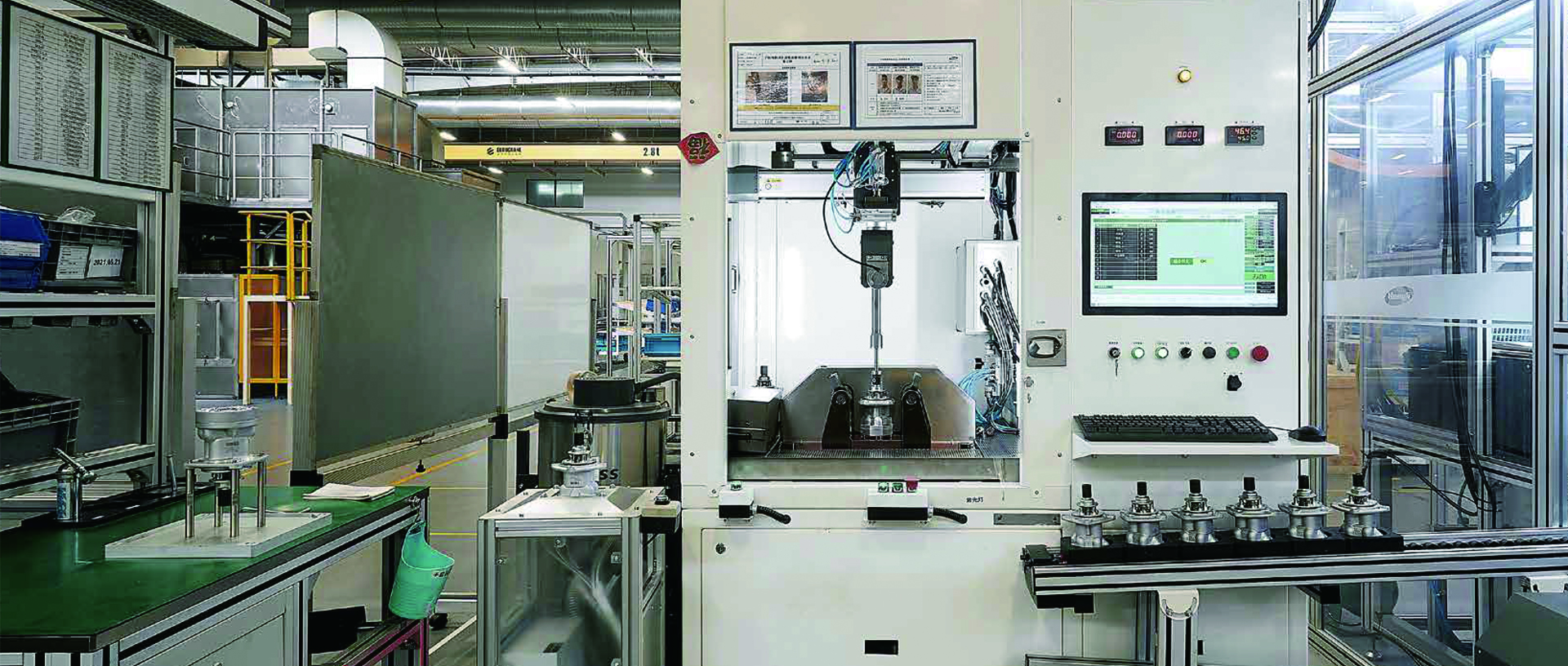 Handle valve performance test workstation